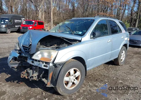 2008 Kia Sorento Lx from USA, damaged, VIN KNDJD735185842515